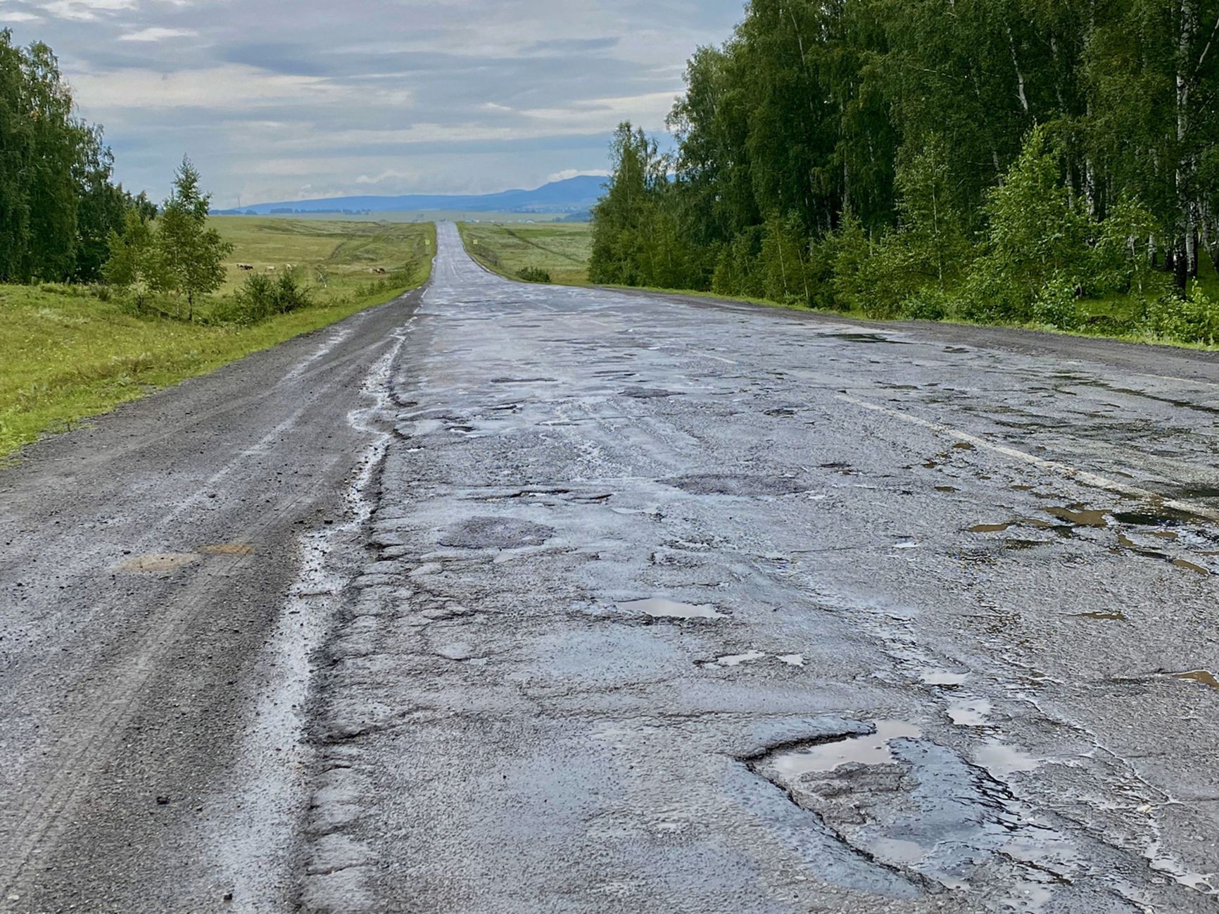 Mining profits do not reach the roads of the Baymak District